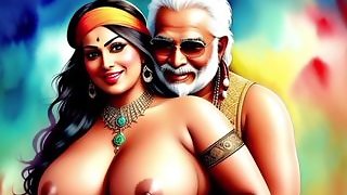 AI Generated Uncensored Images Of Sexy Indian Women With Pirates Of the Caribbean