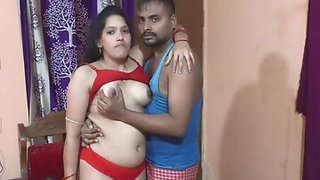 Married Desi whore with a superb figure fucked by her spouse