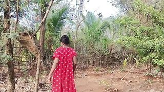 Beautiful village wifey living lonely bhabi romp in outdoor fuck