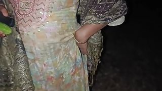 Outdoor jungle sex in her neighbour stepbro with audio.