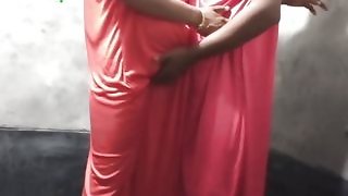 18 year old village wifey having orgy with her homie in toilet, Bangla audio