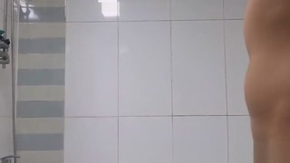 Asian girlfriend hiddencam shower