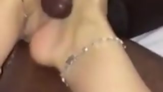 Hottest Footjob, Foot Fetish sex clip