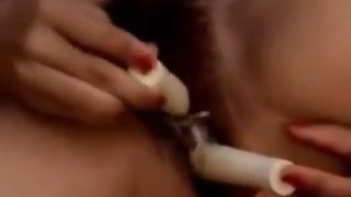 HOT Indian Lesbians Play With Dildos & Eachother ( Anal )
