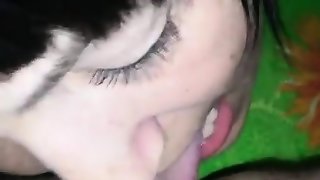Indian slut sucking cock in point of view format