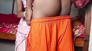 Bhatije ne aunty ko  ghar bula kar palang par choda hindi sex