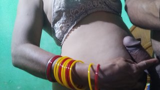 Very cute sexy Indian housewife husband and lovemaking love
