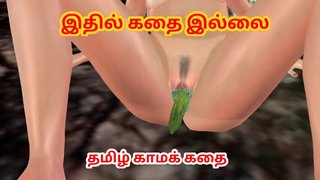 cartoon porno vid of a beautiful lady giving glorious poses and tugging with cucumber in many positions Tamil Kama Kathai