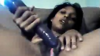 Indian Girl Masturbating With A Toy