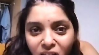 Hot desi indian aunty providing blowjob and poking lover