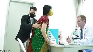 Indian Desi Girl Fucked by her Big Dick Doctor ( Hindi Drama )