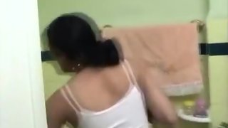 Mature Indian Milf Masturbating In Shower Fucking Her Pussy