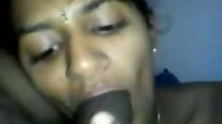 Lustful Indian nympho gives her lover one hell of a blowjob