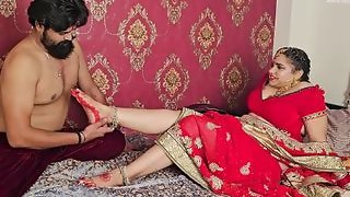 Hot Desi Indian Newly Married Bhabhi Fucking in Doggy Style