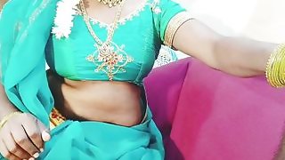 Indian beautiful bhabi with brother-in-law, part-1, telugu firty talks, vadina maridi dengulata