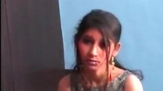 Indian rubdown parlour beauty Girl