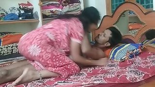 Indian woman with a fat ass is prepped to please her spouse