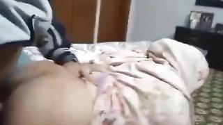 Indian Shop Maid Cheating Doggy Anal Sex with Owner in His Bedroom