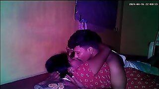 Indian village building wife super hot smooching fantastic wifey