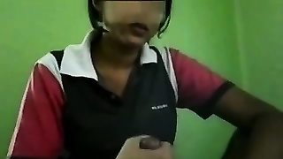 Indian couple handjob