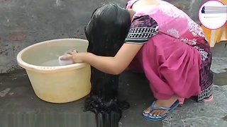 Rapunzel Simee Self Hair Washing - 03