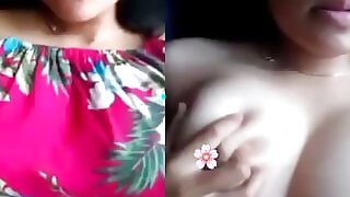 Hot Indian Cute Babe First Time Live Cam Boobs Show