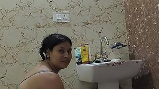 Puja bhabhi bathing in douche