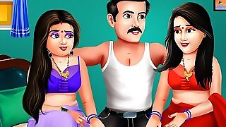 Desi Bhabhi Ki Chudai (Hindi Sex Audio) - Sexy Indian Stepmom gets Banged by horny Stepson - Animated cartoon Porn 2022
