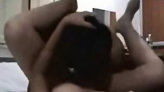 Indian man with his GF captures it on webcam