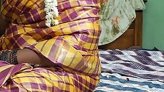 Tamil saree housewife sex with ex boy friend part3