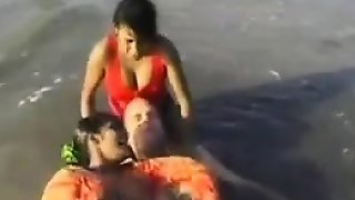 Indian Sluts With A White GUy Outdoors