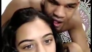 Indian couple fooling around on web cam