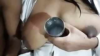 School girl fucking on the couch