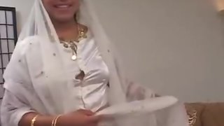 Indian Woman sucks and fucks two dicks anally