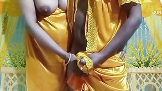 Indian Sex video of Beautiful Housewife Wearing Hot Nighty Night Dress