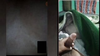 Pakistani Desi sexy girl full fantastic boinking hard dirty talk with her boyfriend live call fucky-fucky on WhatsApp 