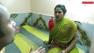 Bengali Boudi Sex with clear Bangla audio! Cheating hump with Boss wife!