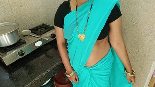 adorable saree bhabhi gets naughty with her devar for rough and hard anal sex after ice rubdown on her back in Hindi