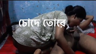 Bangla boyfriend fuckfest bog penis with Bangladeshi bhabi