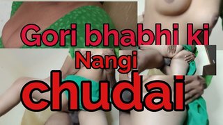 Gori bhabhi ki nangi chudai nanstop hindi romp video Indian super-hot bhabhi ki Desi thokai  Gori bhabhi ki jamkar chudai kari 